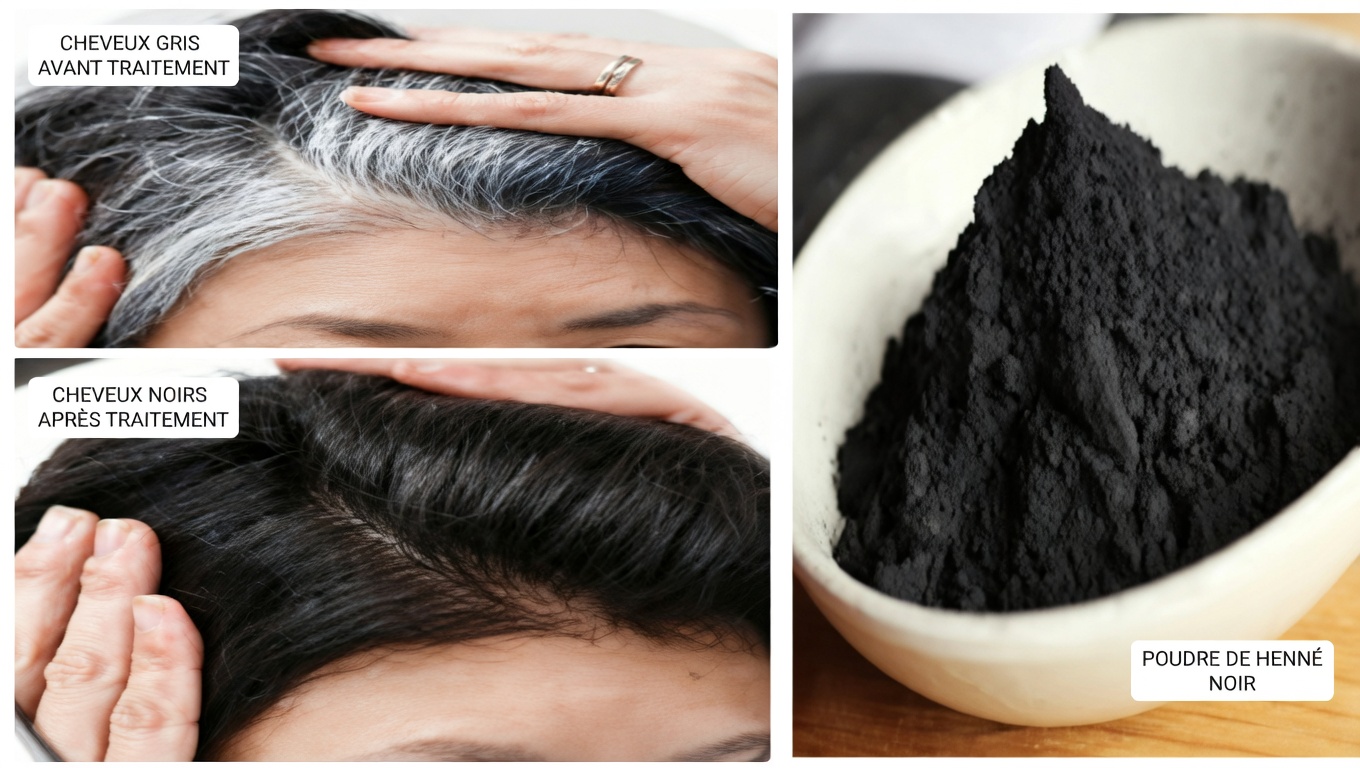 Peut-on transformer les cheveux gris en noirs avec du charbon naturel ? Décryptage de l’astuce virale
