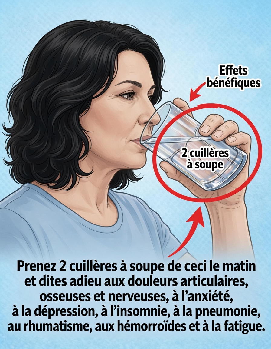 Prenez 2 cuillères à soupe chaque matin : des moyens naturels pour favoriser le confort en cas de douleurs osseuses, nerveuses et articulaires