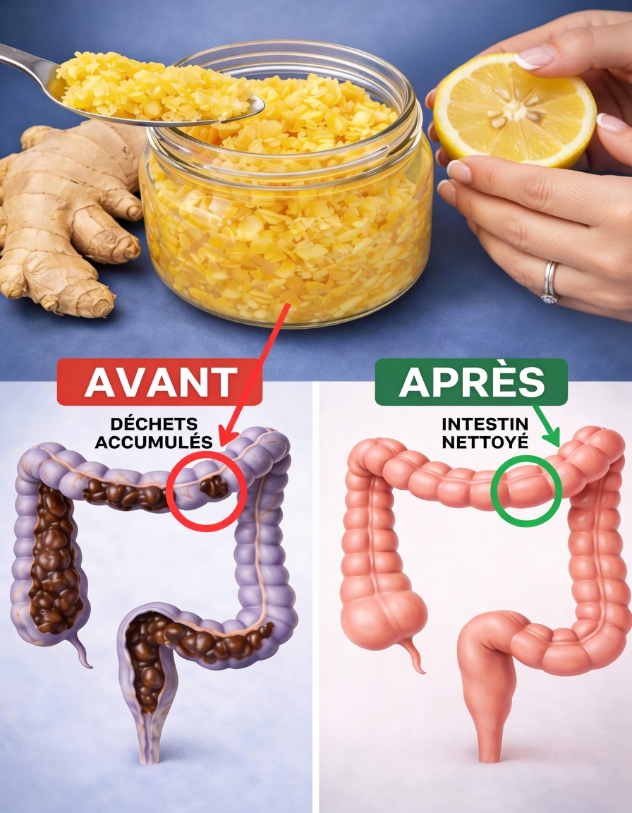 Gingembre + citron : nettoyage du côlon avant et après – ce qui se passe vraiment quand vous essayez cette boisson simple