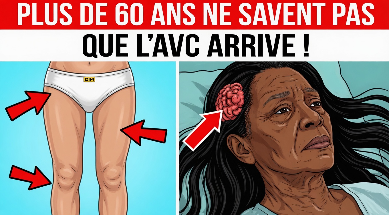 10 signes au niveau des jambes qui peuvent annoncer un AVC chez les femmes de plus de 60 ans – Ne manquez pas le signe n°7
