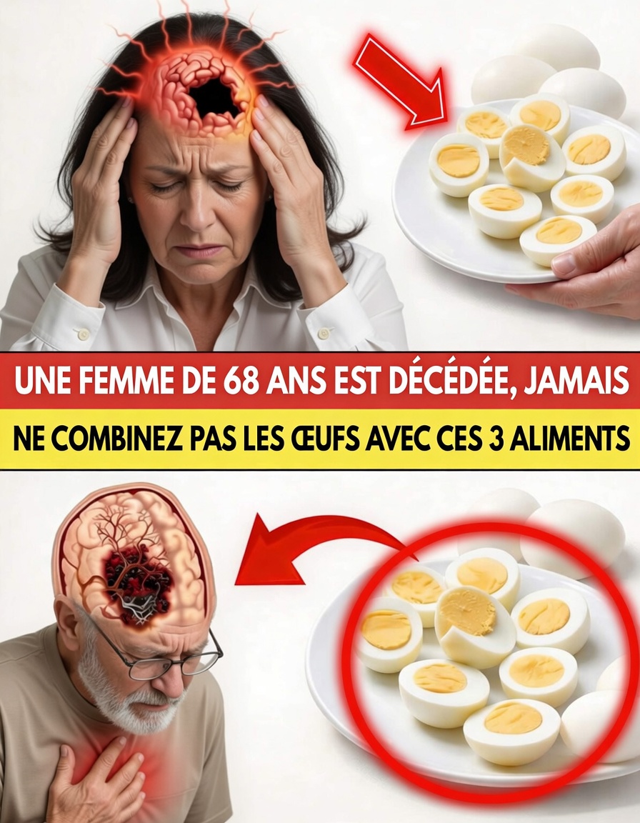 Alerte aux seniors : ne combinez jamais les œufs avec ces 3 aliments – dangers cachés révélés !