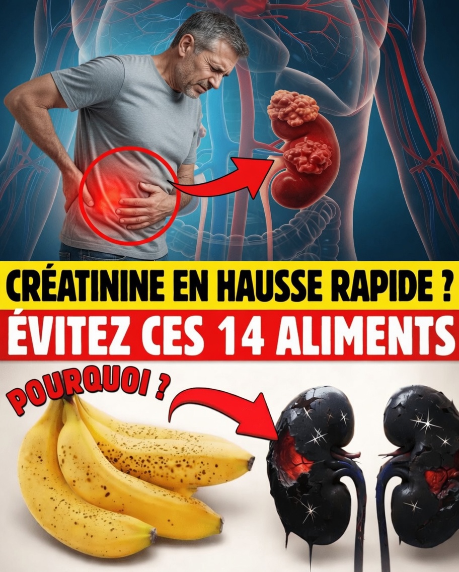 14 aliments « sains » du quotidien qui peuvent faire discrètement grimper votre créatinine après 50 ans (et 7 collations du soir qui sauvent vos reins que vous regretterez de ne pas avoir connues plus tôt)