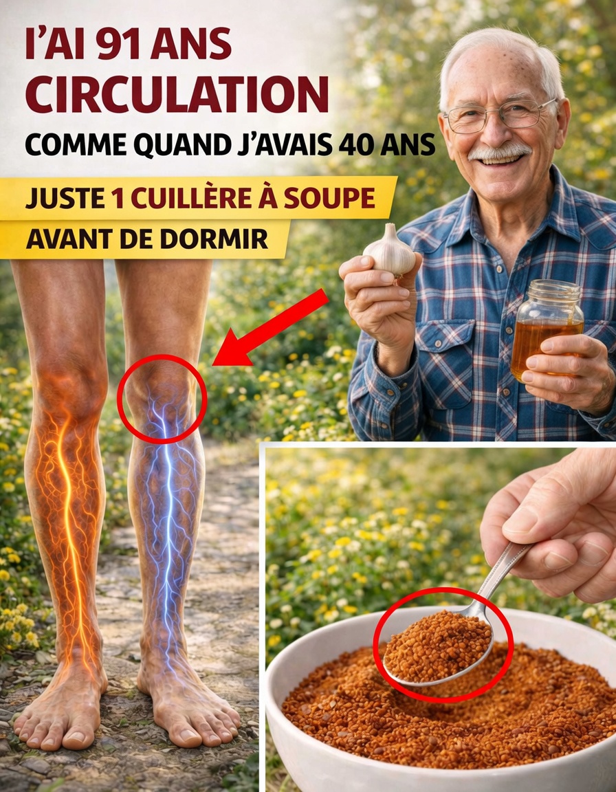 Seniors de plus de 60 ans : essayez cette simple habitude au coucher pour favoriser naturellement une meilleure circulation des jambes et des pieds en 24 heures