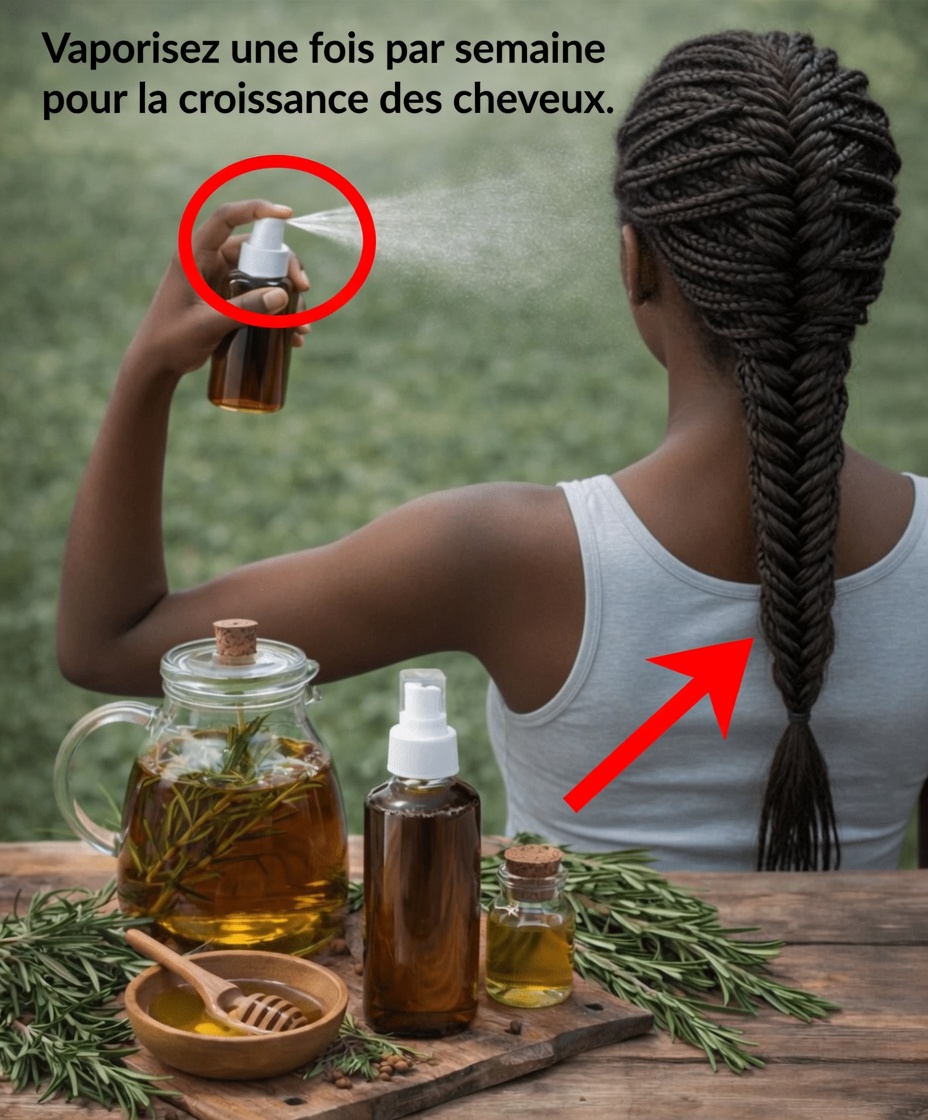 Rosée de romarin pour la pousse des cheveux : découvrez le secret naturel de grand-mère pour des cheveux plus sains après 40 ans et au-delà