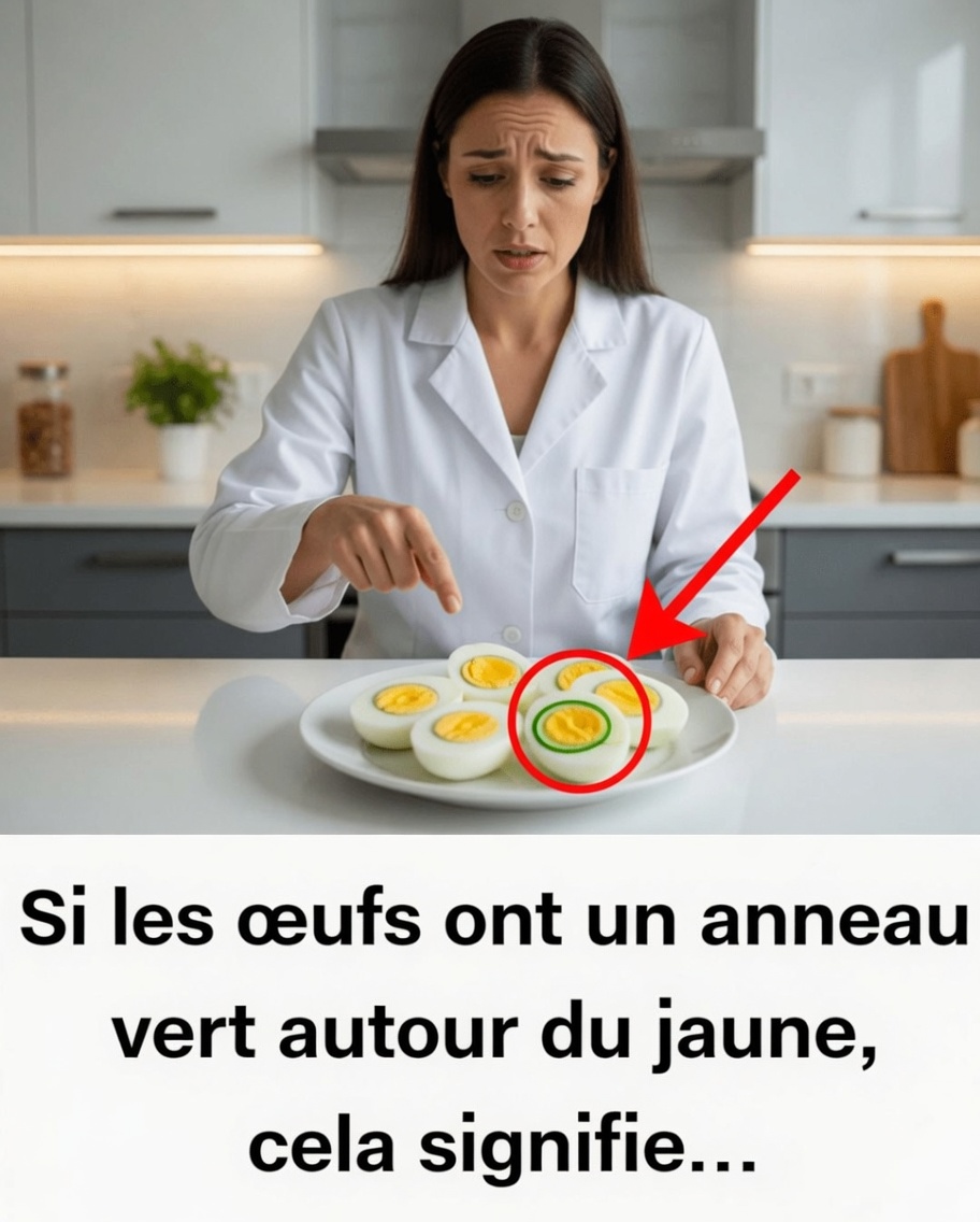 Pourquoi les œufs durs ont-ils un anneau vert autour du jaune ? Explication scientifique et conseils simples pour l’éviter