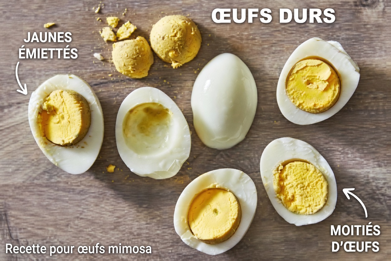 Pourquoi les œufs durs ont-ils un anneau vert autour du jaune ? Explication scientifique et conseils simples pour l’éviter