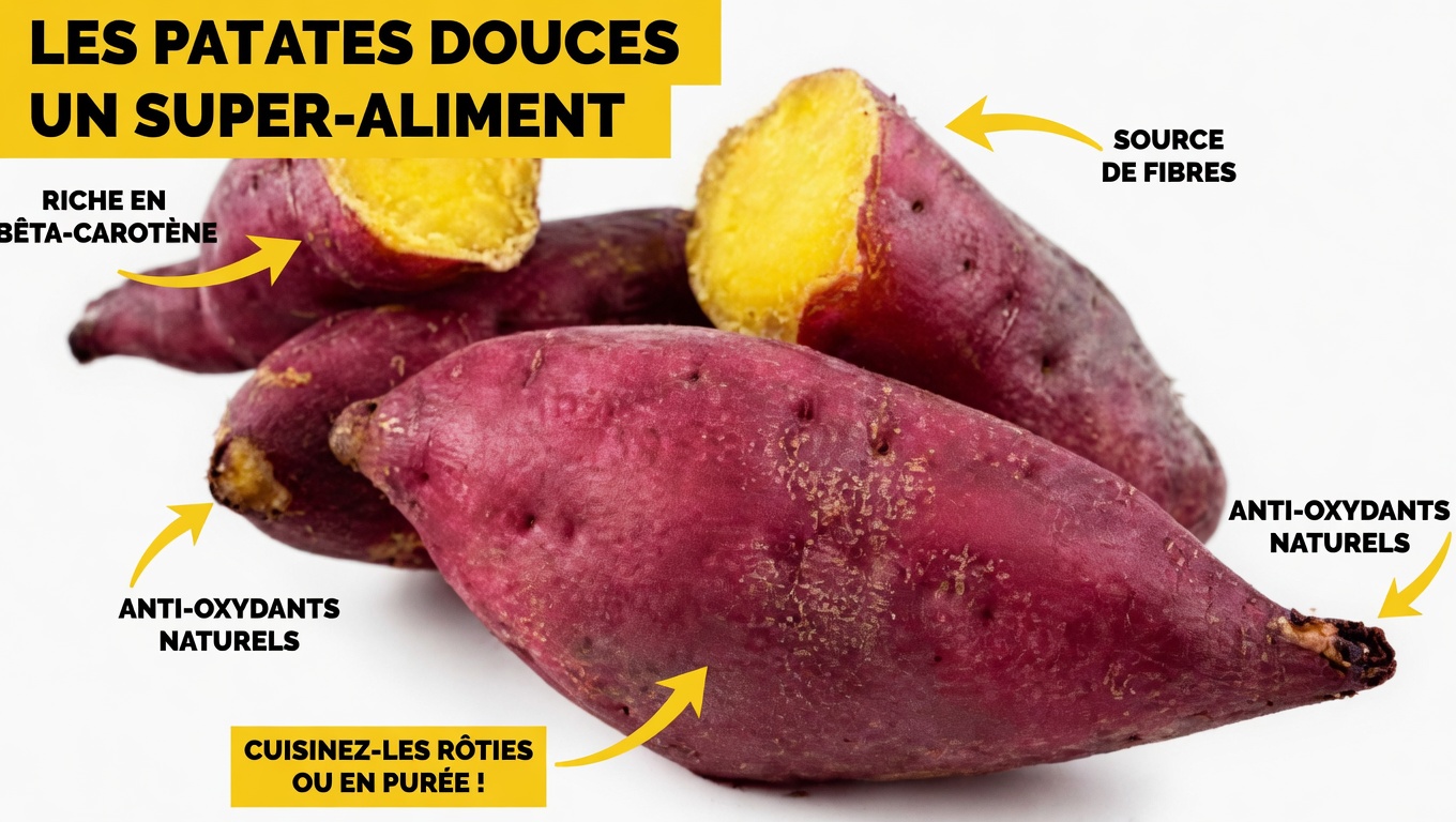 10 bienfaits pour la santé d’intégrer la patate douce à votre alimentation quotidienne