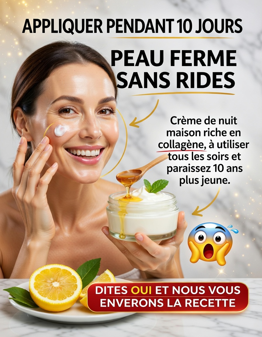 Crème antirides naturelle : la recette maison simple qui aide à lisser les rides et à rajeunir votre peau