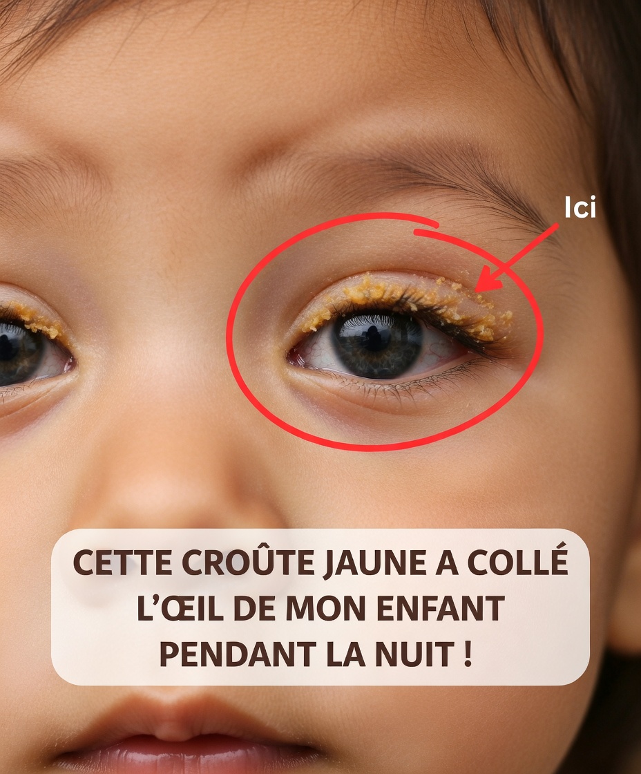 L’œil de votre tout-petit est-il collé par des sécrétions jaunes ? Méthodes sûres pour le nettoyer à la maison