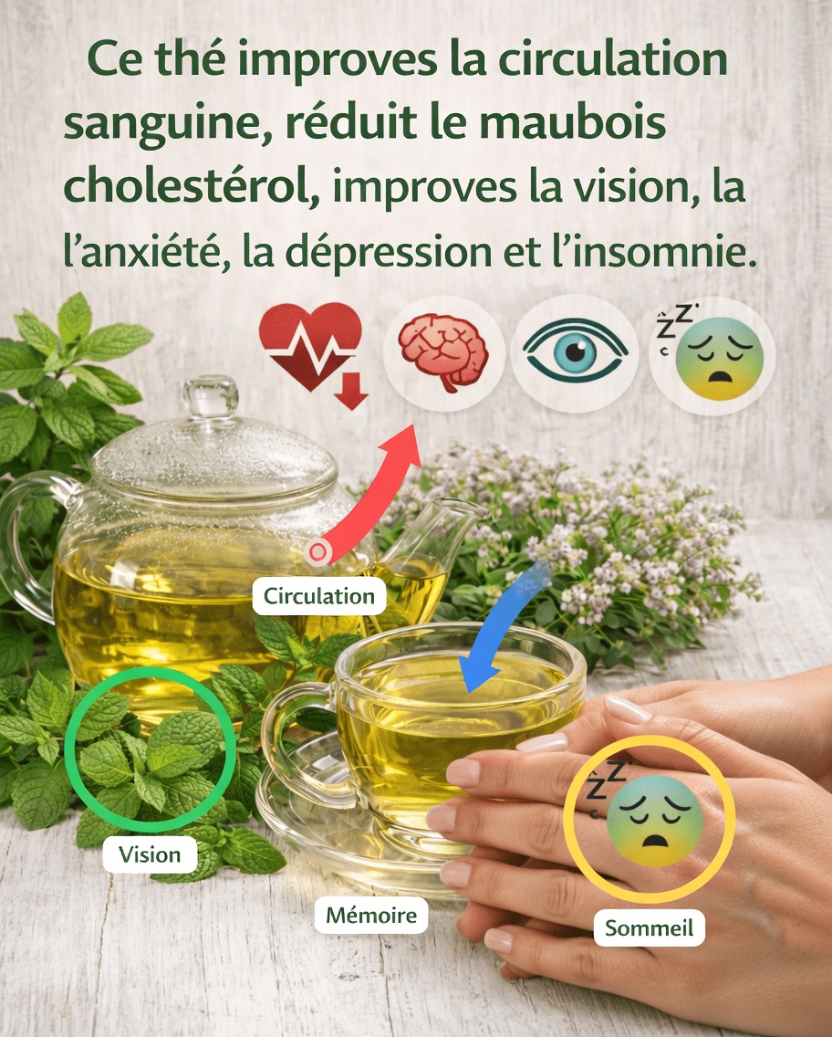 Comment cette tisane naturelle pour la circulation favorise le flux sanguin et aide à soulager l’inconfort lié au gonflement des jambes après 40 ans