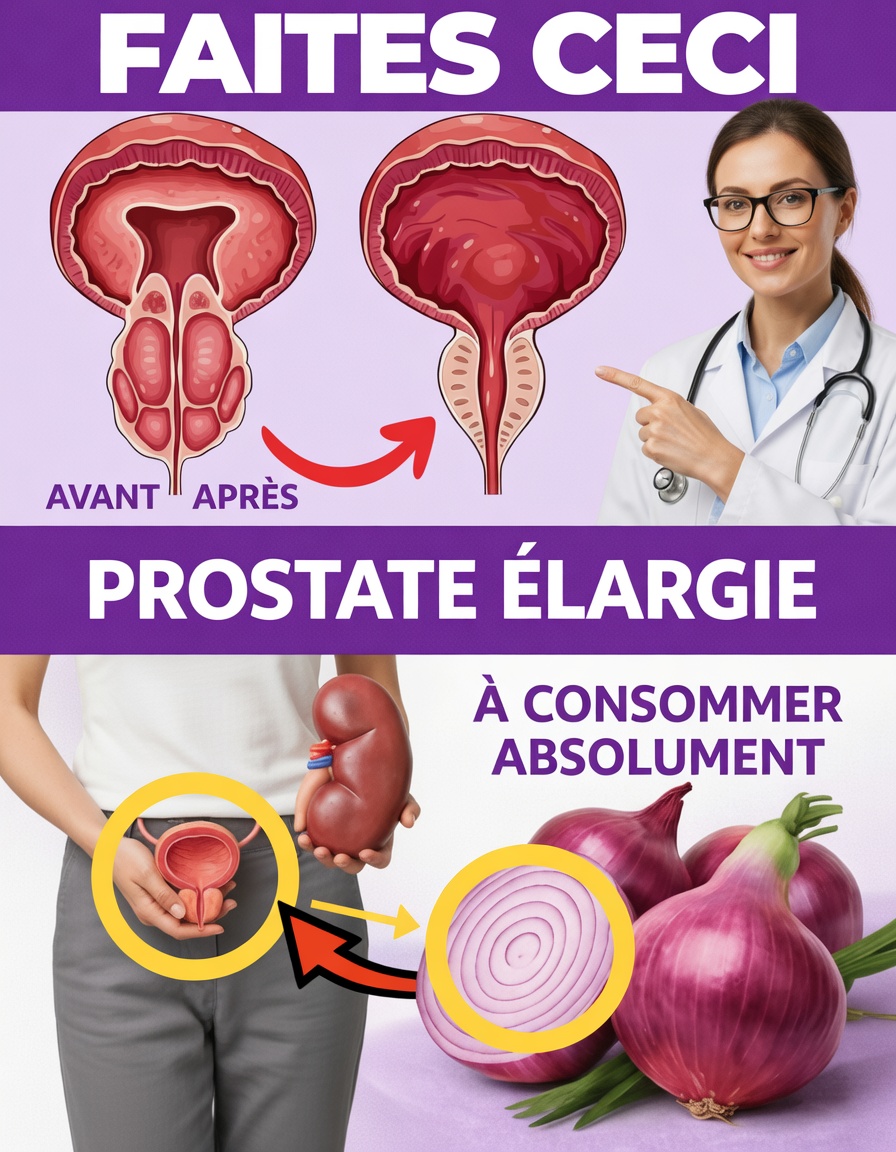 Votre vessie et votre prostate seront comme neuves ! La recette de grand‑père