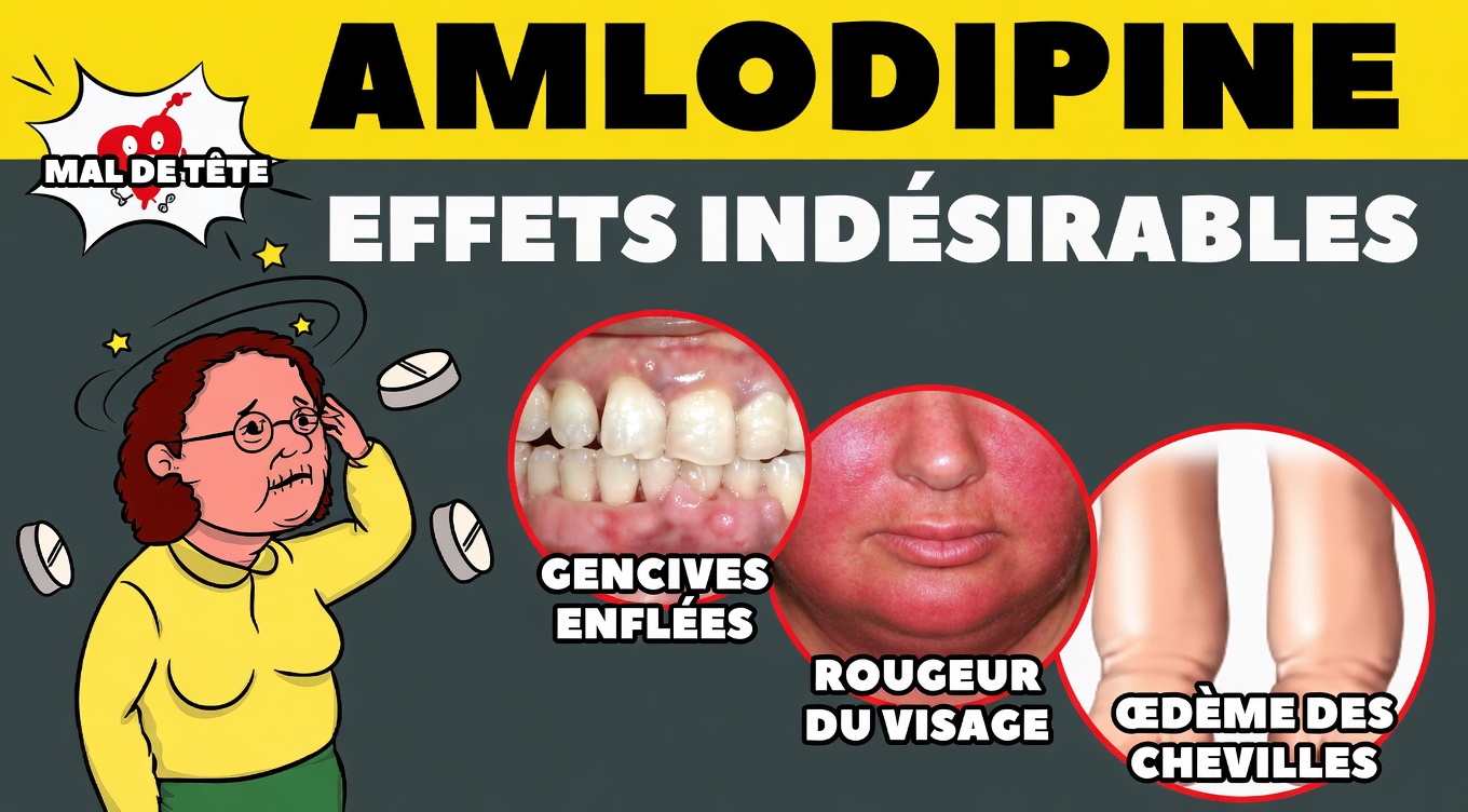 Effets secondaires de l’amlodipine : ce qu’ils signifient vraiment et des étapes simples pour réduire l’inconfort
