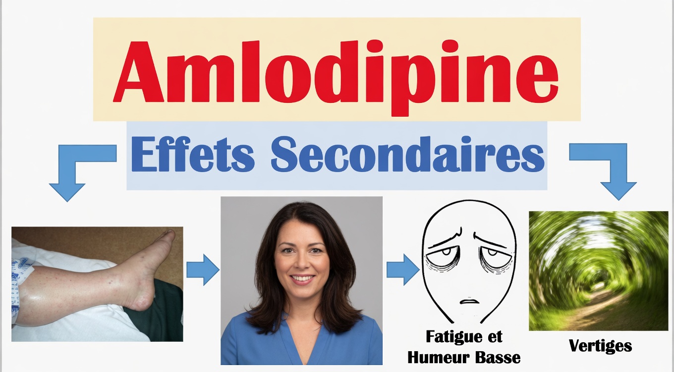 Effets secondaires de l’amlodipine : ce qu’ils signifient vraiment et des étapes simples pour réduire l’inconfort