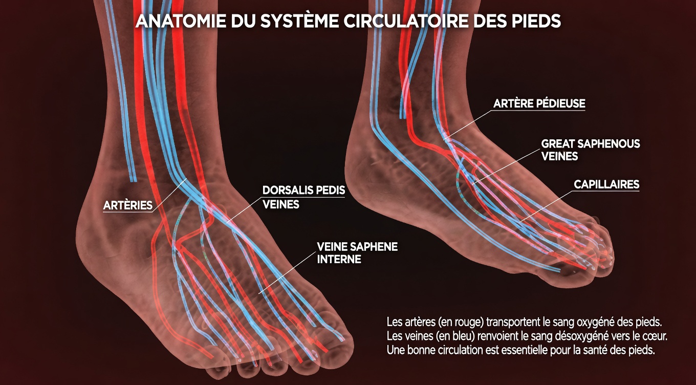 Une vitamine qui peut aider à favoriser naturellement une meilleure circulation dans les jambes et les pieds