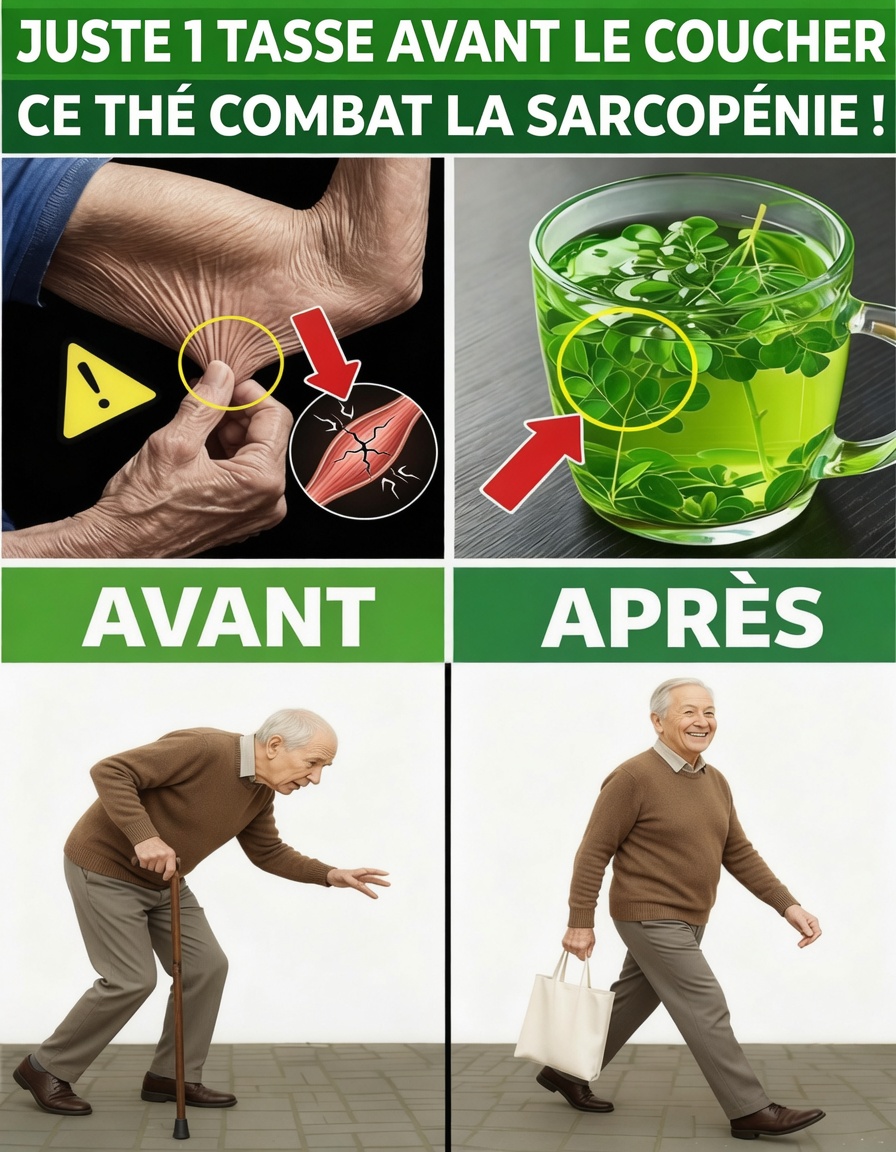 Plus de 60 ans ? Ces 3 thés du quotidien peuvent vous aider à reconstruire vos muscles et à retrouver une marche confiante