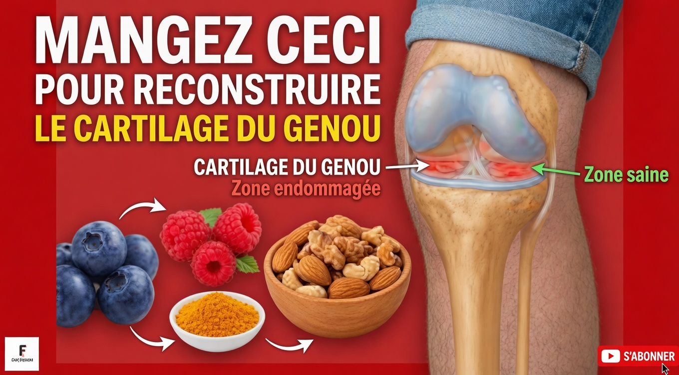 Le seul aliment traditionnel qui pourrait aider à apaiser les douleurs au genou et à soutenir la santé du cartilage après 40 ans