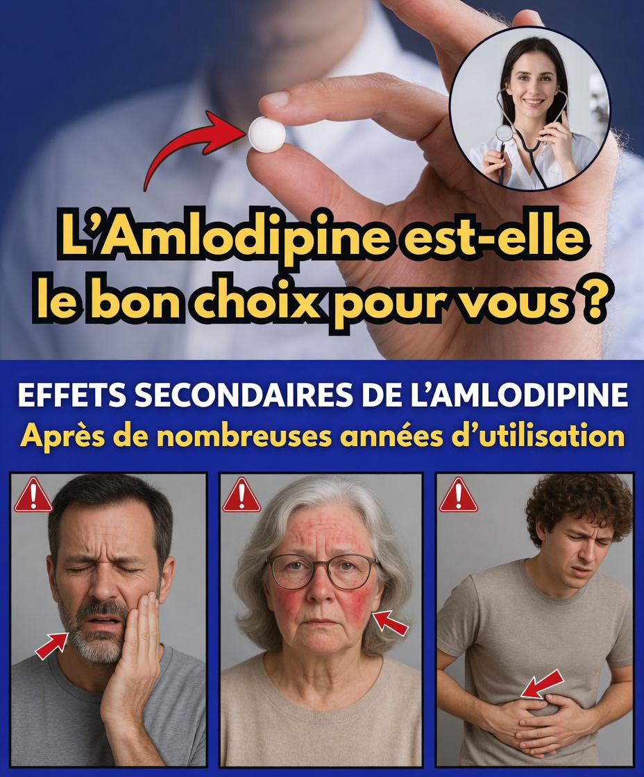 12 pires effets secondaires de l’amlodipine que vous ne devriez jamais ignorer : ce que des millions de personnes ignorent