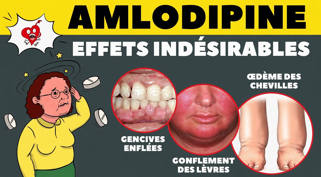 12 pires effets secondaires de l’amlodipine que vous ne devriez jamais ignorer : ce que des millions de personnes ignorent
