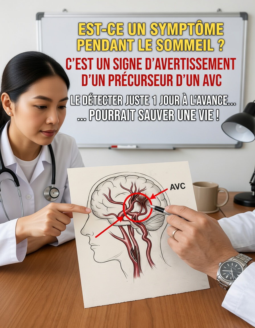 Un médecin à la retraite avertit : ce signe caché peut apparaître pendant le sommeil 3 jours avant un AVC – ne l’ignorez pas !