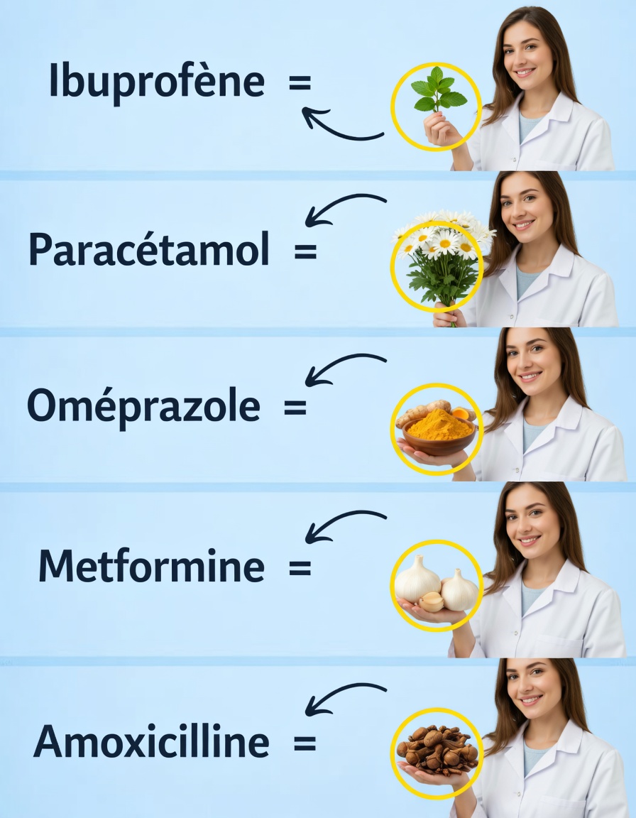 6 herbes naturelles qui peuvent soutenir votre santé comme des médicaments courants