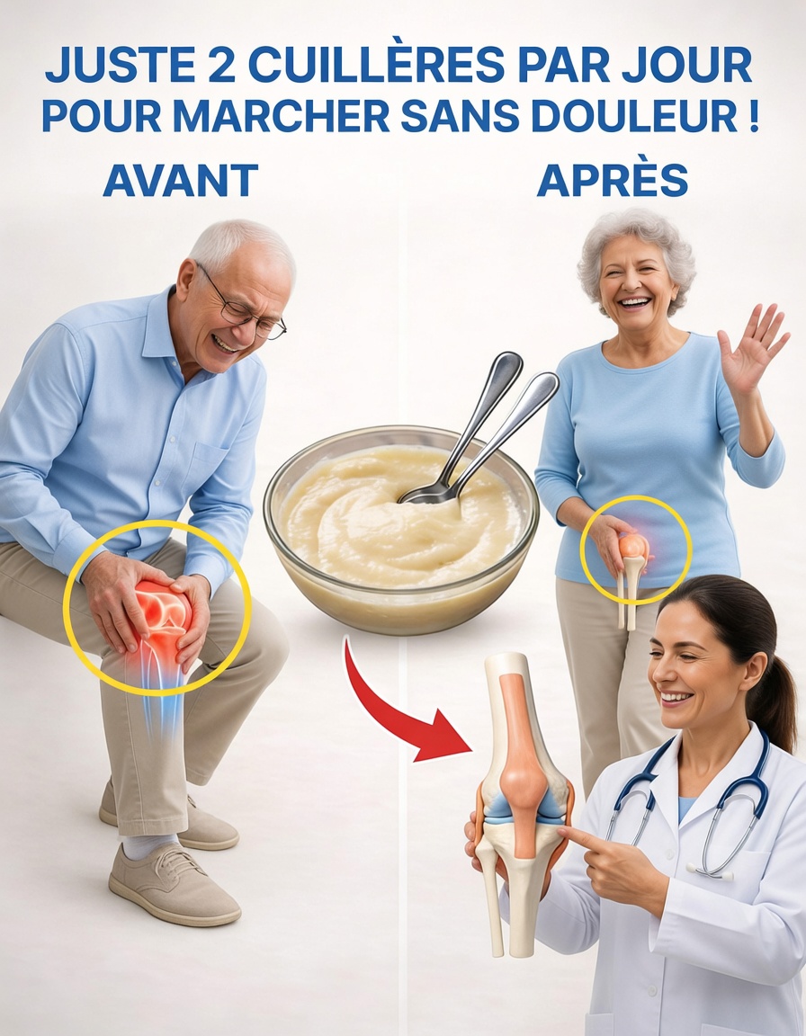 Débloquez des genoux sans douleur naturellement : le secret du bouillon d’os que les médecins mentionnent rarement