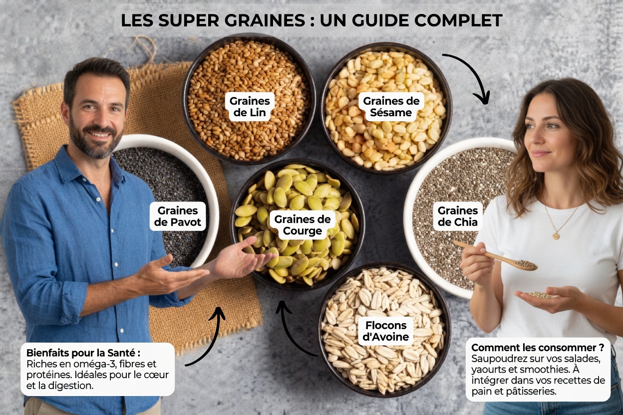 L’habitude matinale des 3 graines que certains seniors jurent efficace pour une vision plus nette et une pensée plus claire