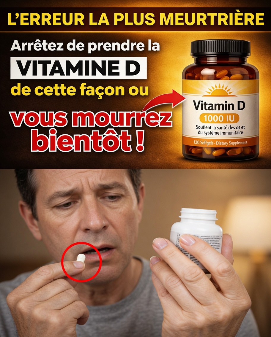 Plus de 60 ans ? N’arrêtez pas la vitamine D — corrigez d’abord ces erreurs courantes