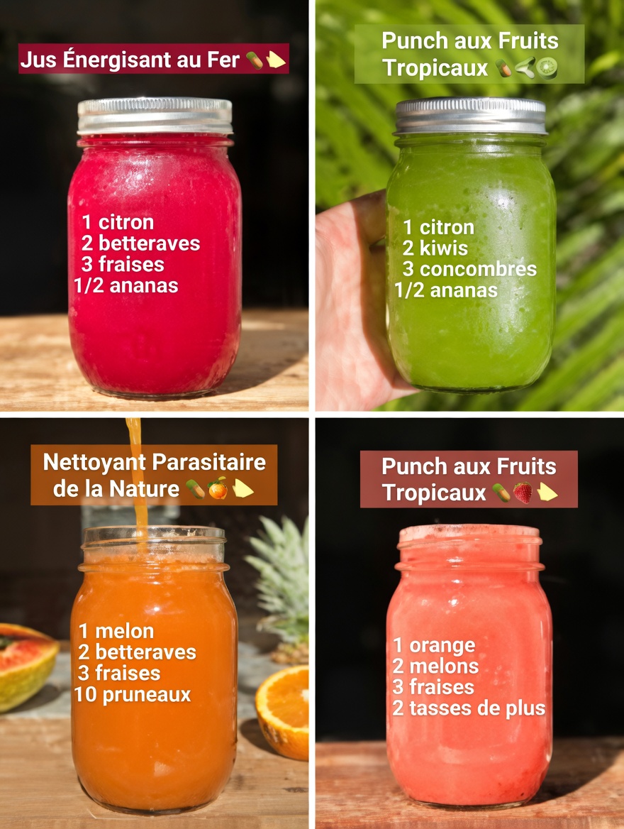 7 jus du matin qui soutiennent l’équilibre naturel de votre corps chaque jour