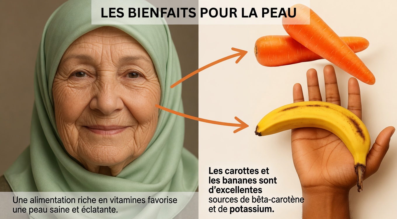 Rayonnez comme jamais auparavant : le masque visage à la banane et à la carotte qui défie le vieillissement