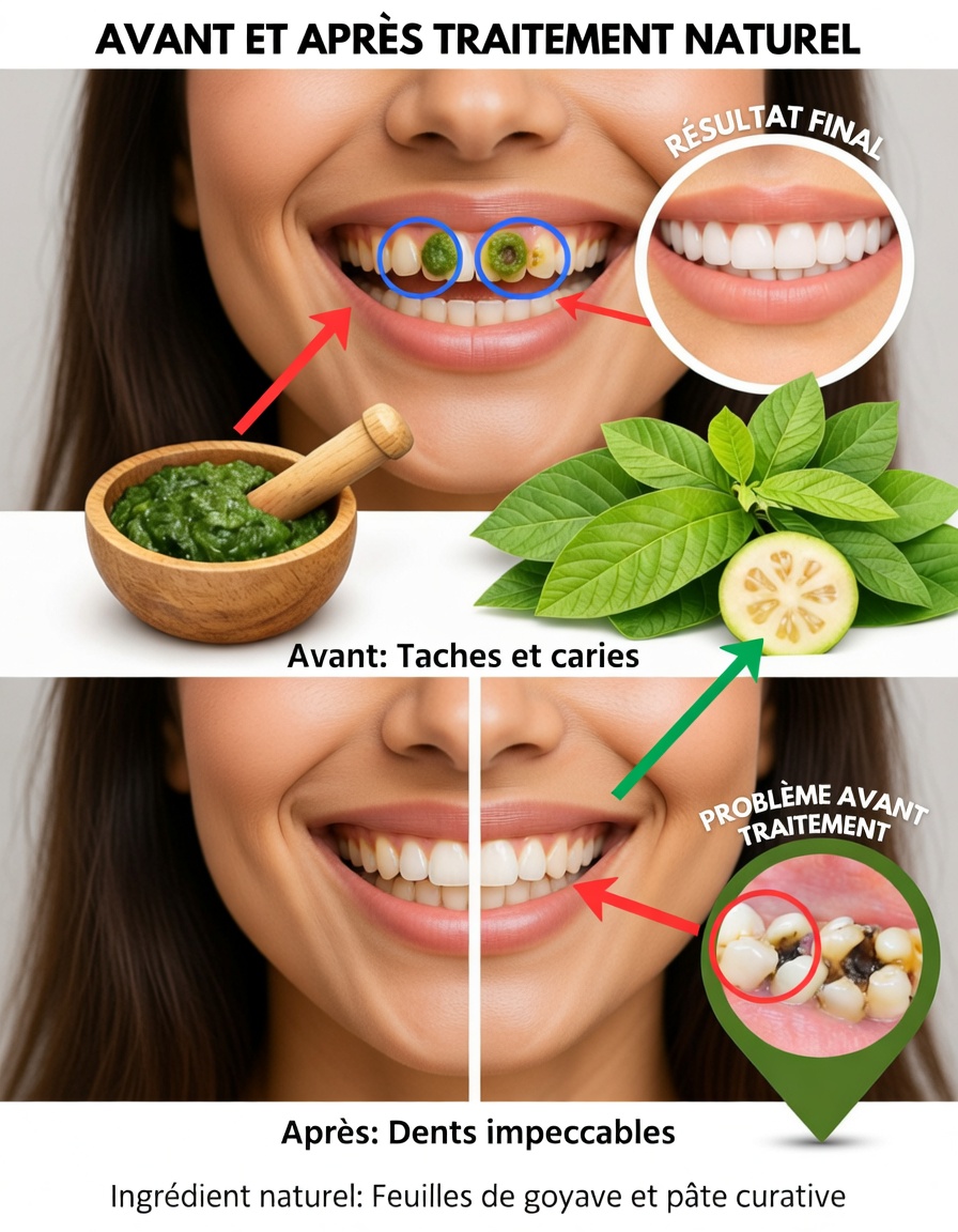 Top 3 façons naturelles de favoriser la santé des dents avec des feuilles de goyavier – simples et économiques !