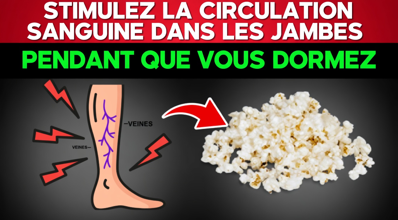 Mangez ceci avant de vous coucher pour soutenir naturellement la circulation dans les jambes et les pieds