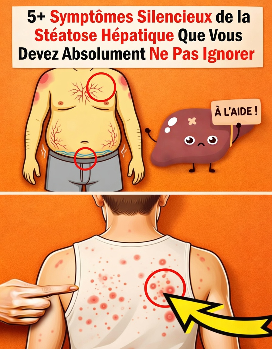 5+ signes silencieux de stéatose hépatique qui pourraient se cacher sous vos yeux – Ne les ignorez pas !