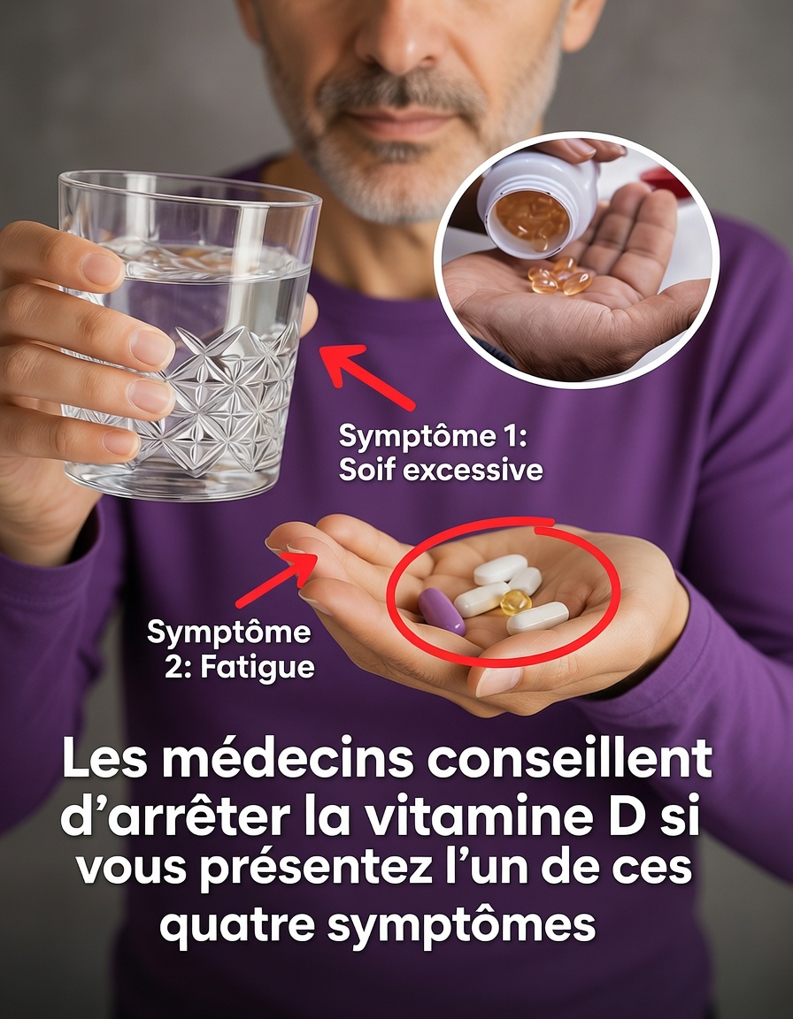 Avertissement important des médecins : arrêtez immédiatement de prendre de la vitamine D si vous présentez ces 4 symptômes