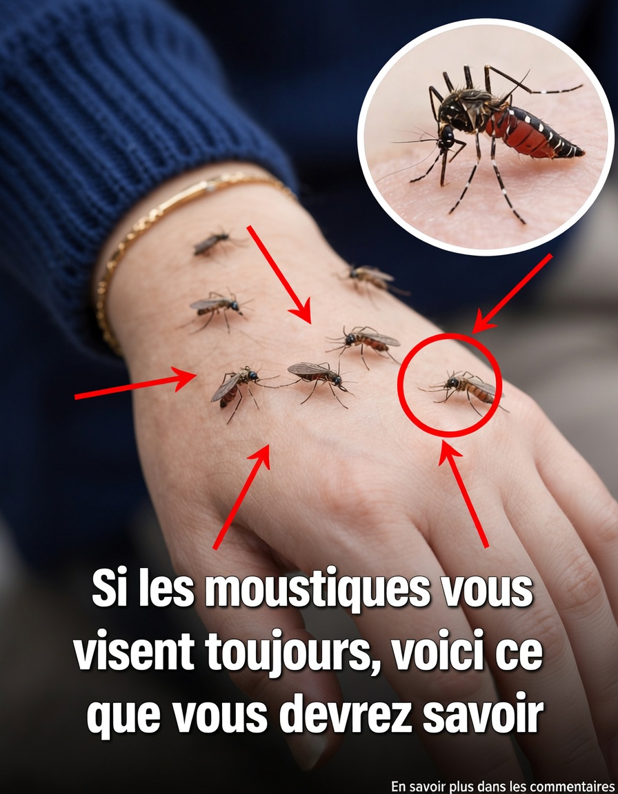 Pourquoi les moustiques vous piquent-ils toujours en premier ? Découvrez ce qui les attire et comment vous protéger !