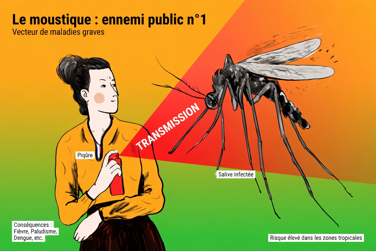 Pourquoi les moustiques vous piquent-ils toujours en premier ? Découvrez ce qui les attire et comment vous protéger !