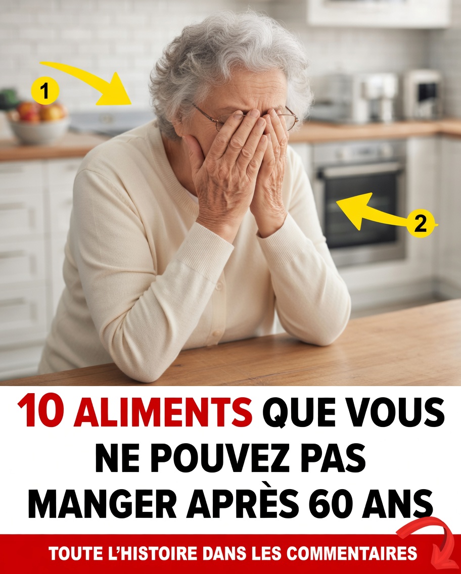 Si vous avez plus de 60 ans, découvrez ces 10 aliments que vous pourriez vouloir éviter pour adopter des habitudes plus saines