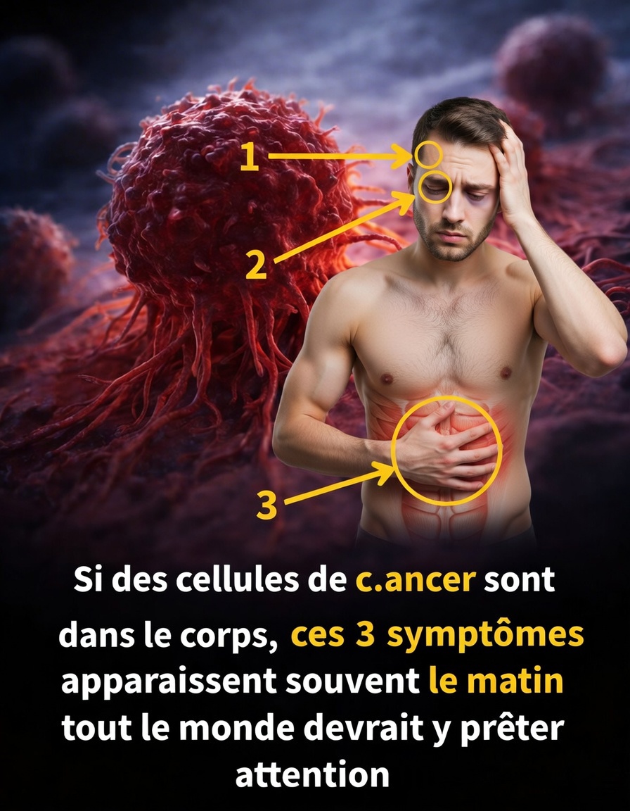 Votre routine matinale cache-t-elle un avertissement de cancer ? 3 symptômes clés que vous devriez connaître !
