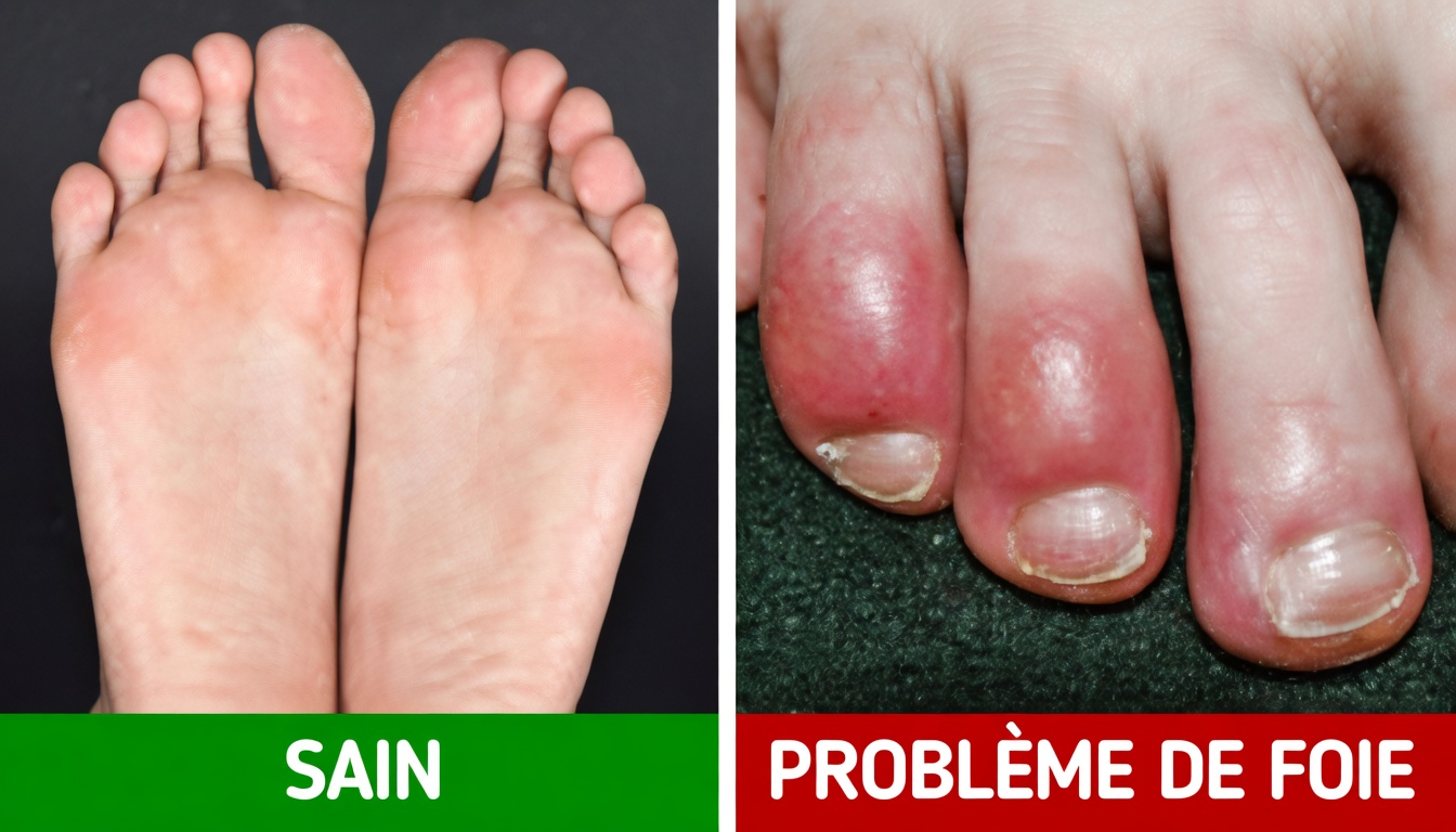 Comment vos pieds vous alertent sur des problèmes de foie : ne manquez pas ces signes subtils