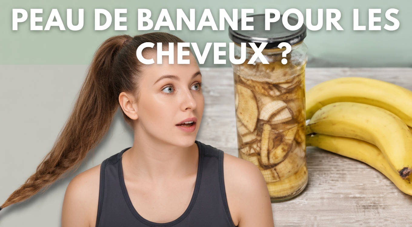 Libérez le potentiel caché des peaux de banane pour des cheveux plus sains et plus forts, à l’apparence renforcée