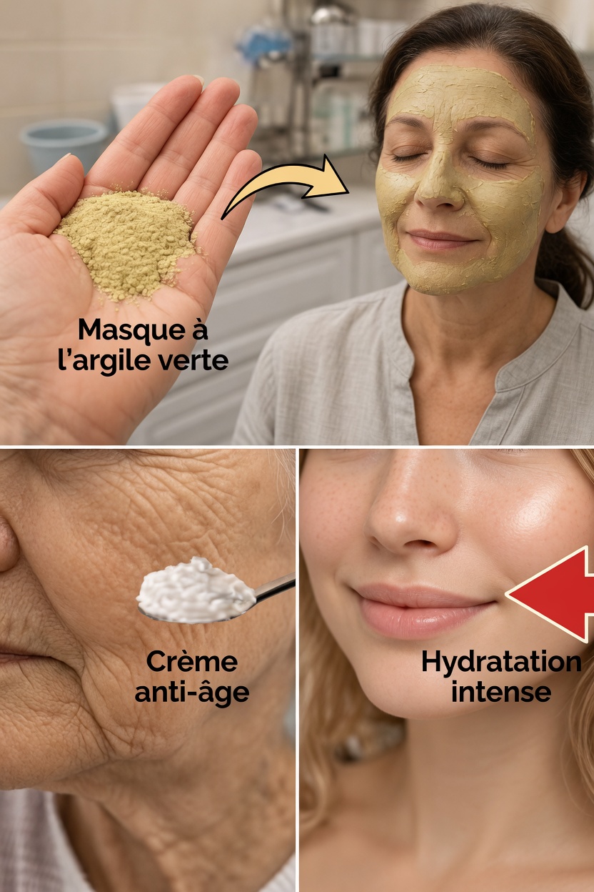 La levure et le yaourt éliminent toutes les rides en 3 minutes, même à 70 ans