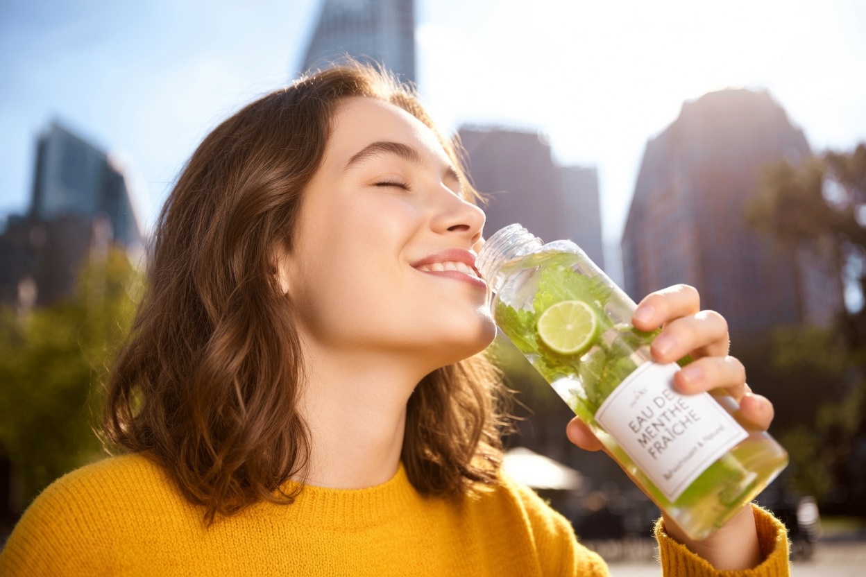 9 raisons pour lesquelles vous devriez boire du concombre, du gingembre, de la menthe, du citron et de l’eau chaque jour