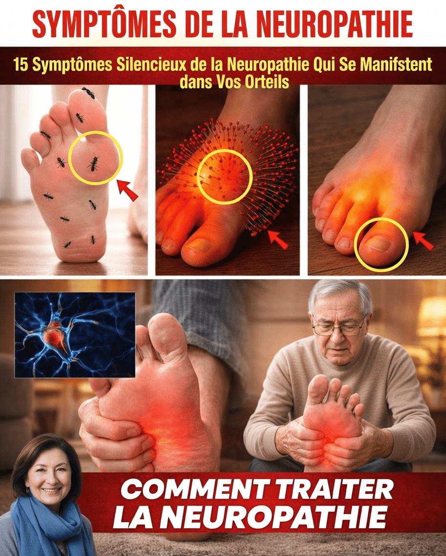 15 symptômes silencieux de la neuropathie qui apparaissent dans vos orteils : passez-vous à côté de ces signes avant-coureurs ?
