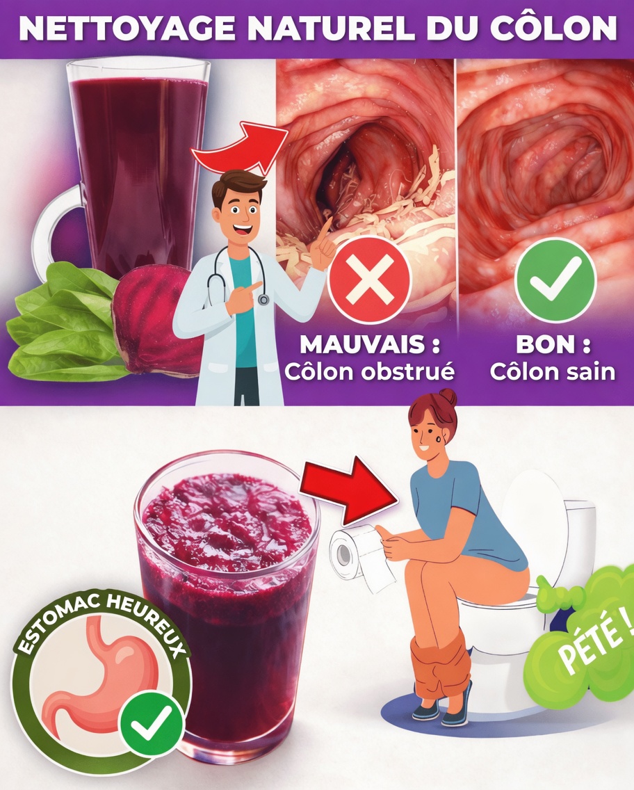 6 jus détox puissants pour nettoyer les intestins ! (Nettoyage naturel du côlon)