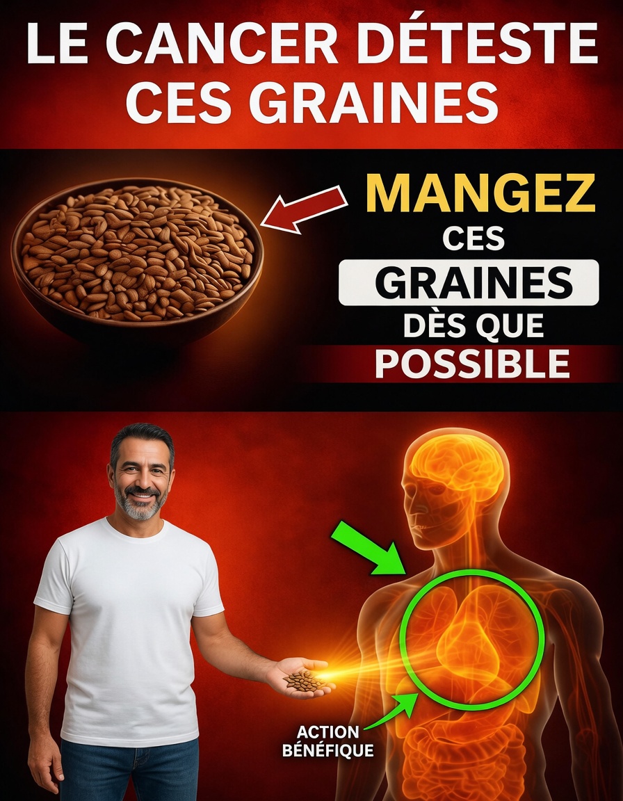 6 graines que les seniors devraient consommer chaque jour pour combattre naturellement le cancer