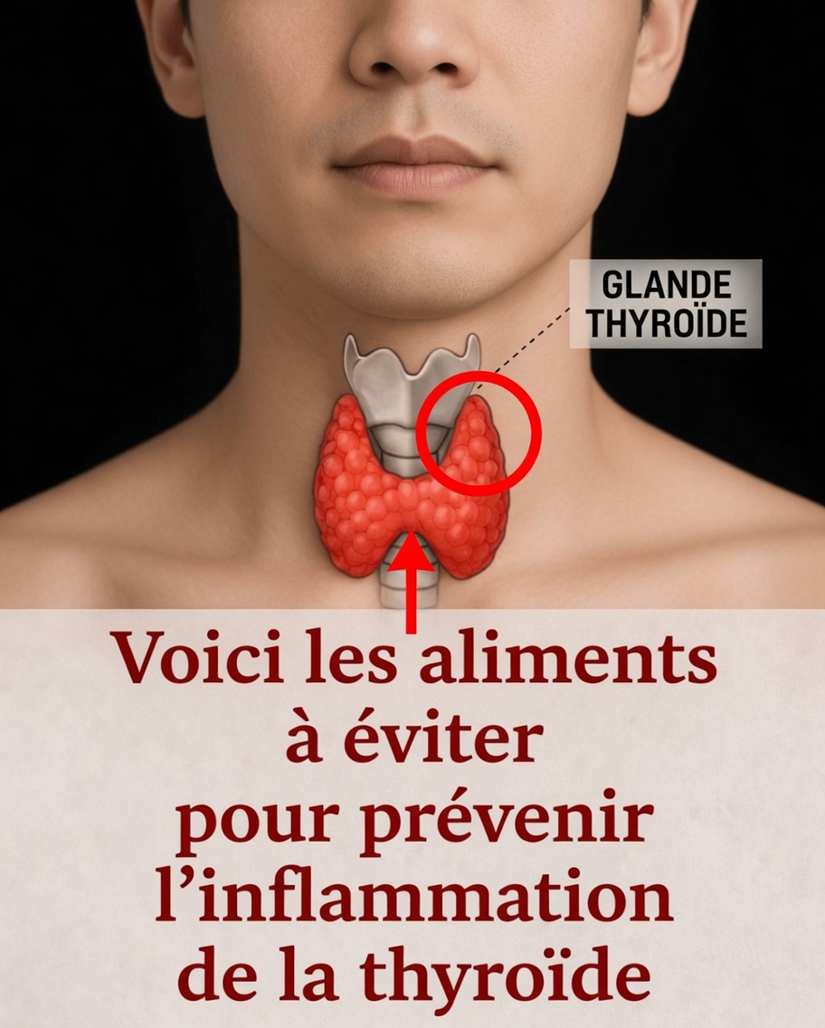 Les principaux aliments à éviter pour la santé de la thyroïde (prévenir l’inflammation et les troubles fonctionnels)
