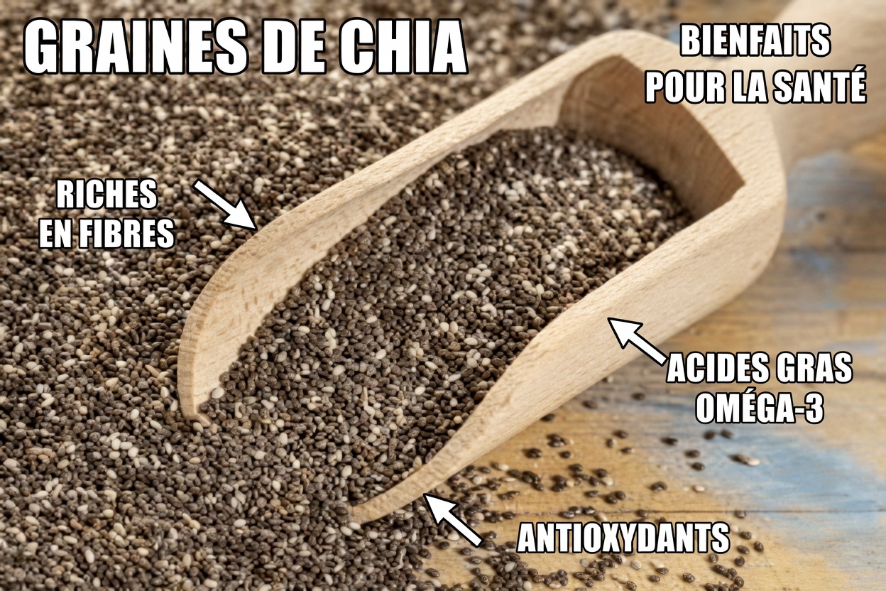 Senior, arrêtez de manger du chia ! La mauvaise façon de consommer le chia qui nuit à votre corps