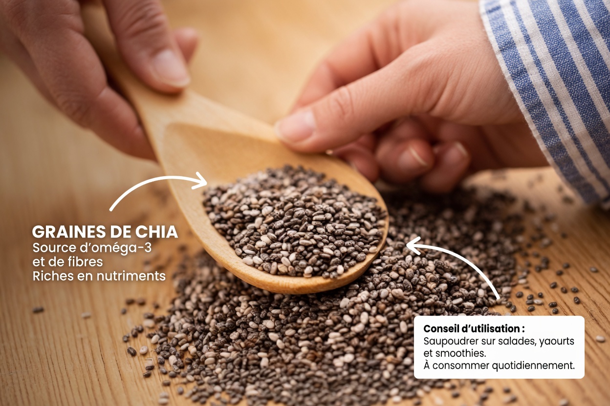 Senior, arrêtez de manger du chia ! La mauvaise façon de consommer le chia qui nuit à votre corps