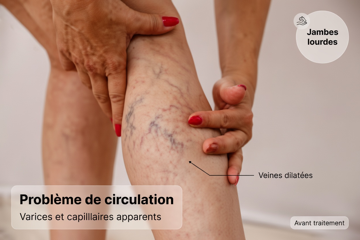 Aucune chirurgie. Aucune pilule. Juste un soulagement naturel des varices dans vos jambes