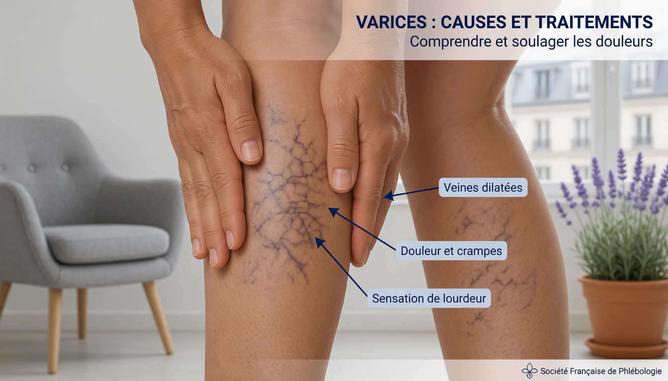 Aucune chirurgie. Aucune pilule. Juste un soulagement naturel des varices dans vos jambes