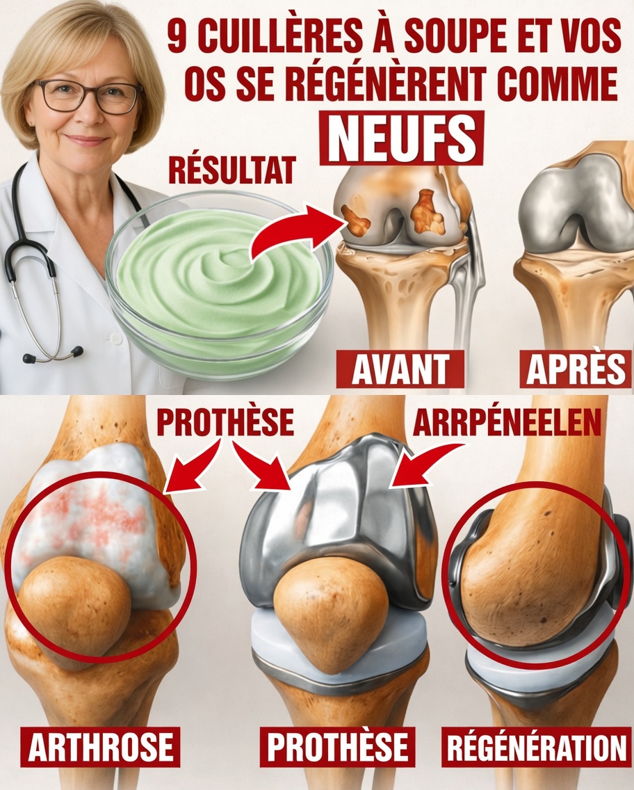 Débloquez des genoux sans douleur grâce à cette boisson miracle au bouillon d’os